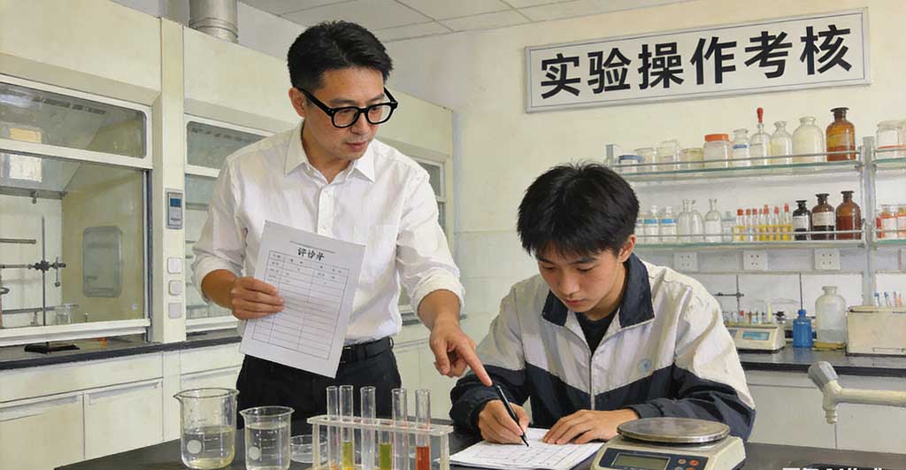 考评员现场指导